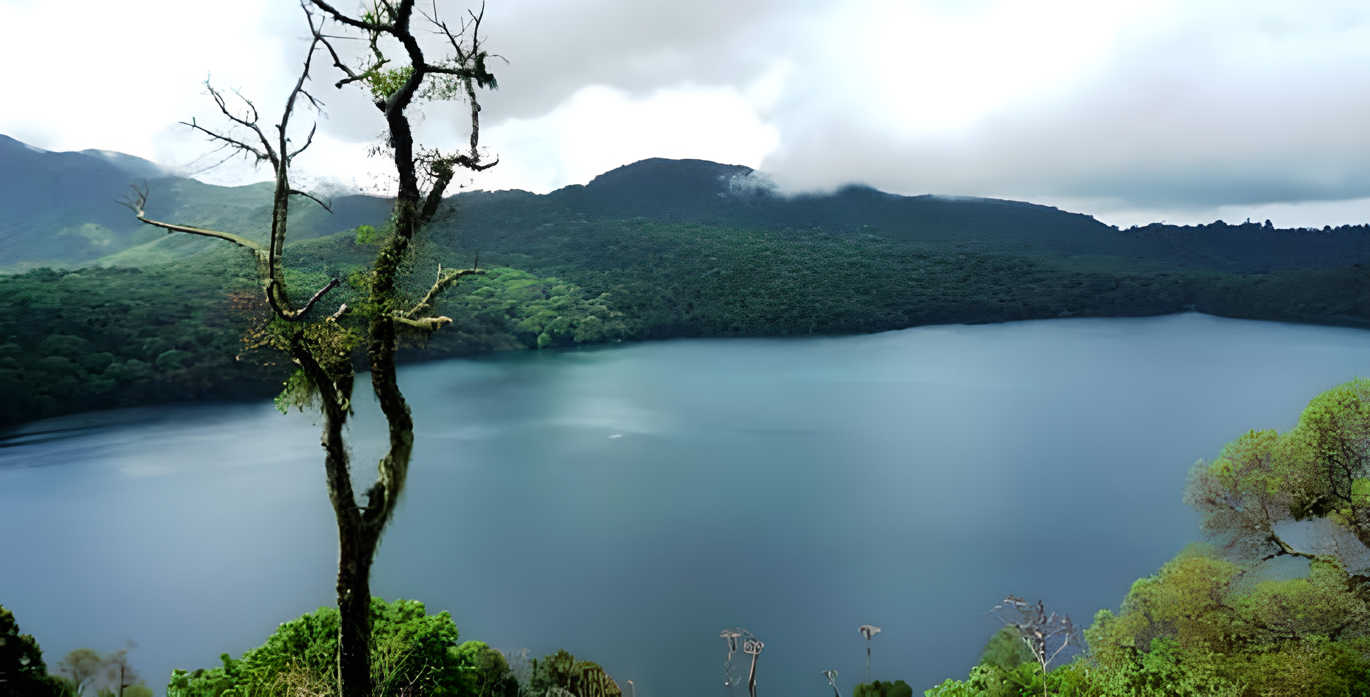 Mont Oku & Lac Oku - Miniature 2